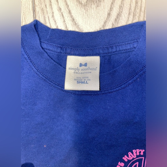 NWOT SIMPLY SOUTHERN GRACE IN HER HEART LONG SLEEVE T-SHIRT - Picture 3 of 4